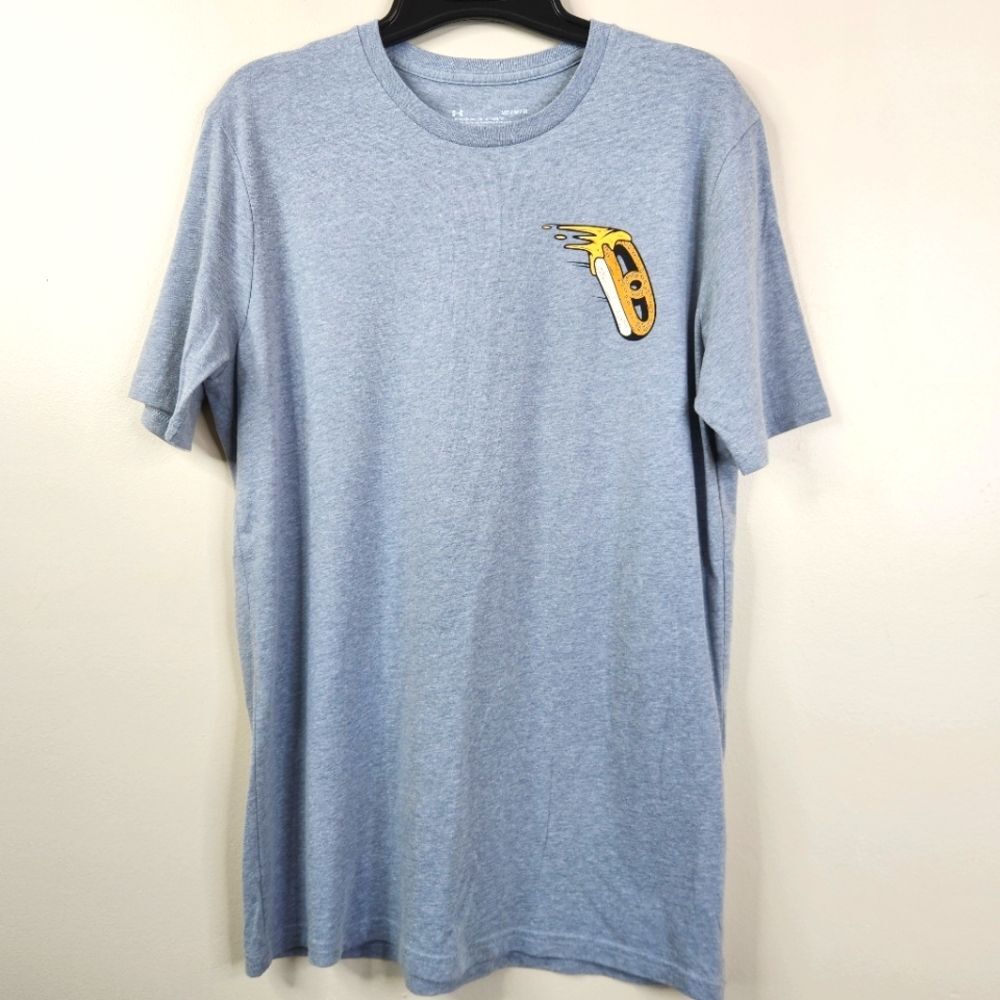 Under Armour Short Sleeve 215 Philly Pretzel Jawn Food Truck Graphic Tee Medium